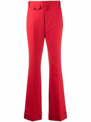 Zadig&Voltaire pressed-crease flared trousers
