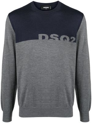 Dsquared2 DSQ2 two-tone jumper - Grey