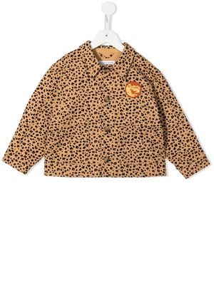 Rejina Pyo Riley leopard-print organic cotton jacket - Brown