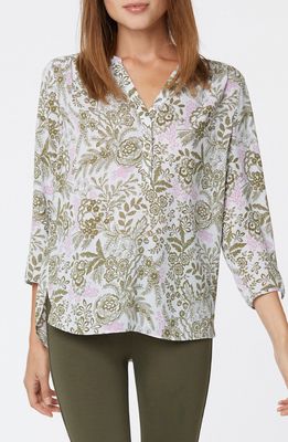 Curves 360 by NYDJ Perfect Blouse in Meadowland