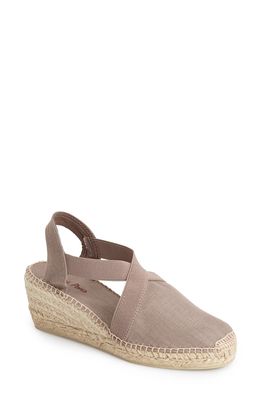 Toni Pons 'Ter' Slingback Espadrille Sandal in Taupe