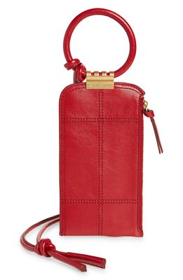 See by Chloe Eleonora Pouch in Dusky Red