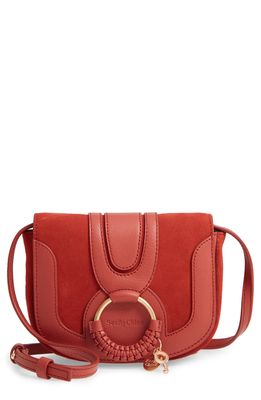 See By Chloe Mini Hana Leather Bag in Faded Red