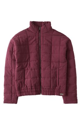 Roxy Rose Riviera Quilted Jacket in Fig