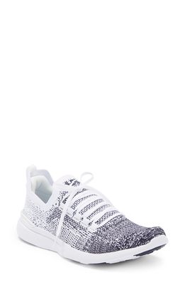 APL TechLoom Breeze Running Shoe in White /Midnight /Ombre