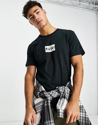 Levi's t-shirt with sport logo in black