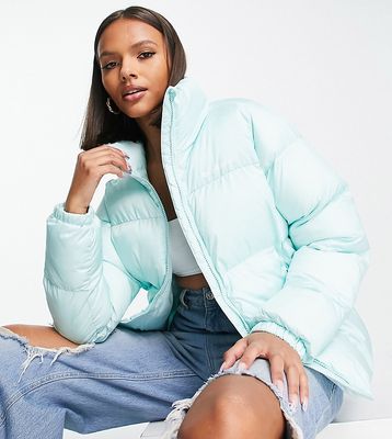 Columbia Puffect jacket in light blue Exclusive at ASOS