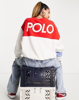 Polo Ralph Lauren logo sweatshirt in multi