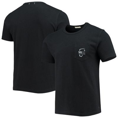 Men's Alternative Apparel Black WM Phoenix Open Pocket T-Shirt