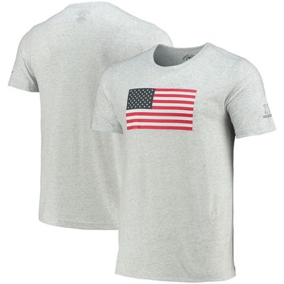 Men's Ahead White 2022 Presidents Cup United States Team Tri-Blend T-Shirt