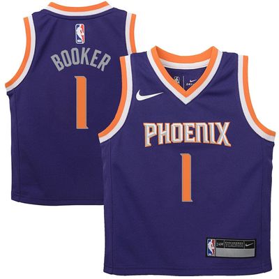 Infant Nike Devin Booker Purple Phoenix Suns Replica Jersey - Icon Edition