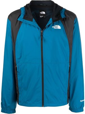The North Face zip-up windbreaker jacket - Blue