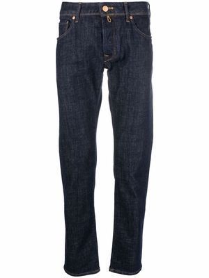 Incotex mid-rise tapered jeans - Blue