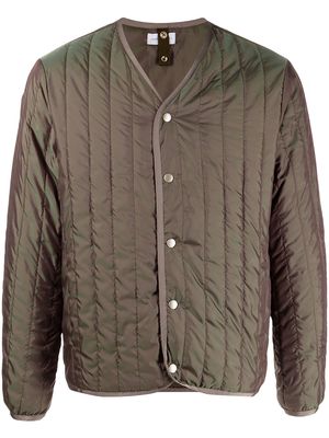 John Elliott iridescent liner padded jacket - Green