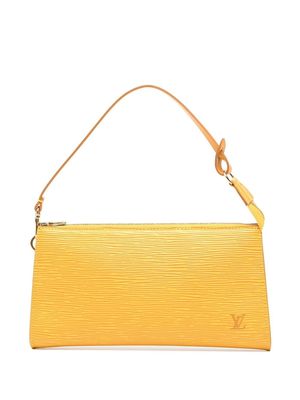 Louis Vuitton 2001 pre-owned Pochette Accessoires clutch bag - Yellow