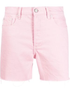Boyish Jeans high-waist denim shorts - Pink