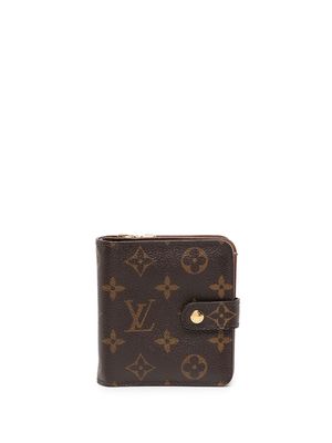 Louis Vuitton 2008 pre-owned monogram compact wallet - Brown