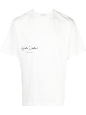 Ih Nom Uh Nit slogan-print T-shirt - White