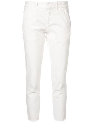 Nili Lotan cropped skinny-fit trousers - White