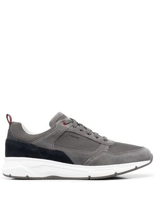 Geox Radente panelled sneakers - Grey