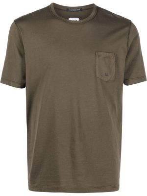 C.P. Company logo-print pocket T-shirt - Green