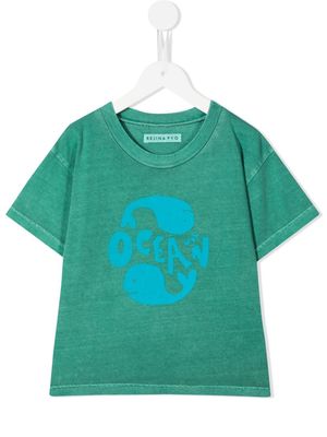 Rejina Pyo Ellis graphic-print organic cotton T-shirt - Green