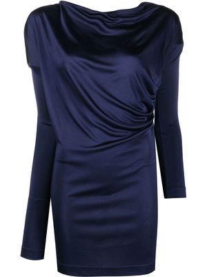 Vivienne Westwood Drape Tunic mini dress - Blue