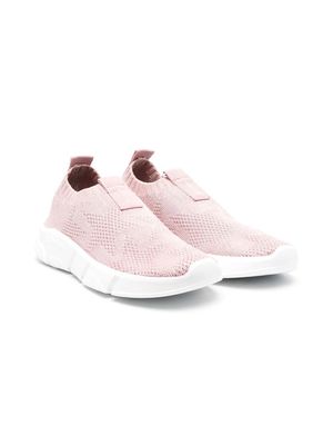 Geox Kids Aril knitted sneakers - Pink