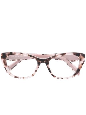 Prada Eyewear tortoiseshell-frame glasses - Pink