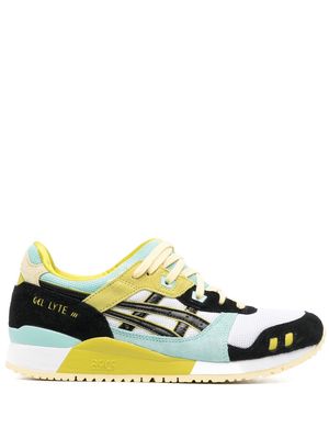 ASICS panelled lace-up trainers - Black