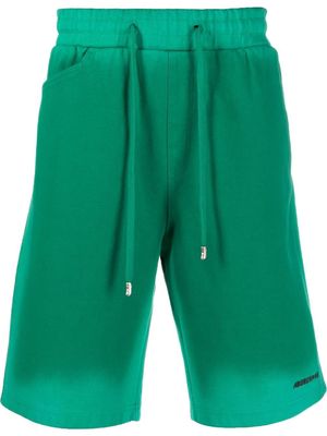 Ader Error drawstring-fastening track shorts - GREEN