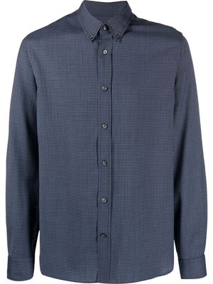 Woolrich checked wool shirt - Blue