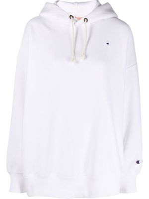 Champion drawstring pullover hoodie - White