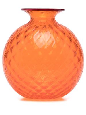 Venini monofiore glass vase - Orange