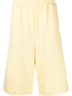 Jil Sander knee-length track shorts - Yellow