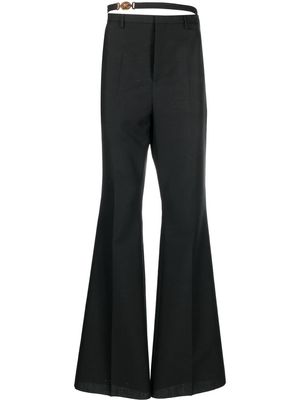 Versace Medusa Biggie tailored flared trousers - Black