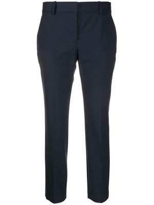 Theory cropped tailored trousers - Blue