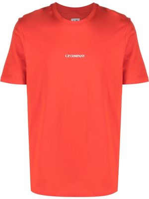C.P. Company logo print T-shirt - Red