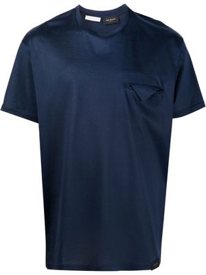 Low Brand welt chest pocket T-shirt - Blue