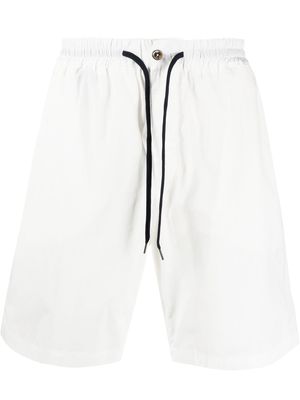 PT TORINO drawstring Bermuda shorts - White