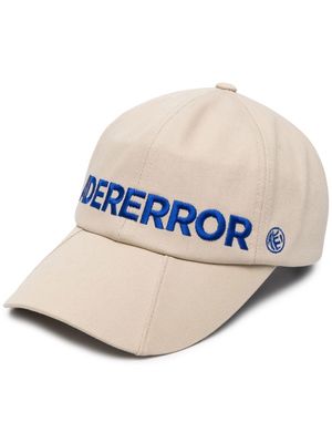 Ader Error embroidered-logo baseball cap - Neutrals