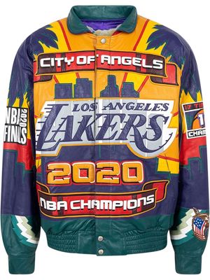 Jeff Hamilton x Lakers 2020 bomber jacket - Purple