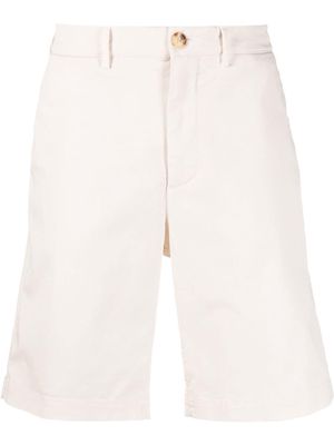 Brunello Cucinelli cotton chino shorts - White