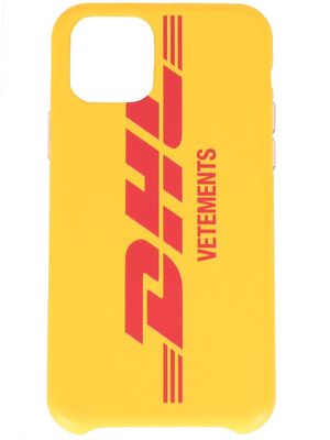 VETEMENTS x DHL iPhone 11 Pro case - Yellow