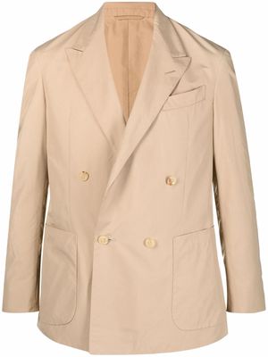 Caruso double-breasted blazer - Neutrals