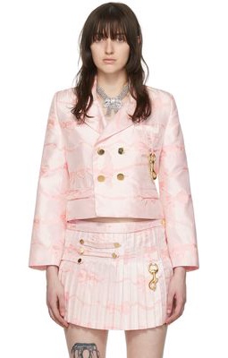 Saint Sintra Pink Viscose Jacket