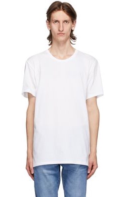 Calvin Klein Underwear Three-Pack White Cotton Classic-Fit T-Shirt