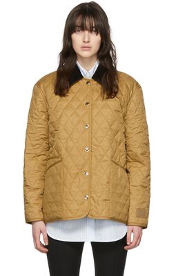 Burberry Tan Polyester Jacket