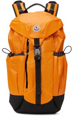 Moncler Yellow Ripstop Jet Backpack