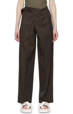Arch The Brown Cotton Trousers